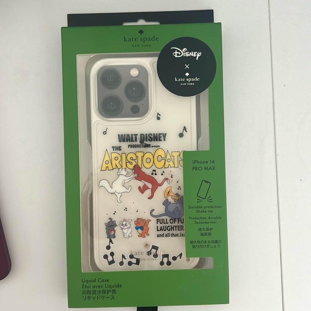 Kate Spade Disney X Aristocats iPhone case